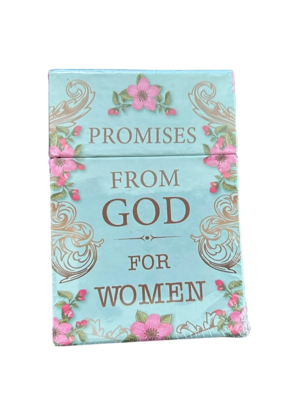 Promises From God for Women Floral Teal Bible Cover